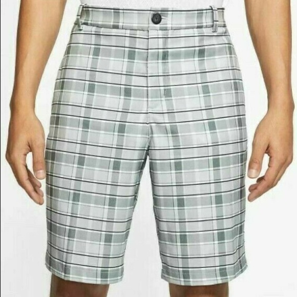 Men's Nike Flex Plaid Golf Shorts